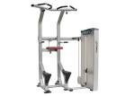 Indoor Assisted Chin Dip Machine Pneumatic Seat Structure Bodybuilding Eco
