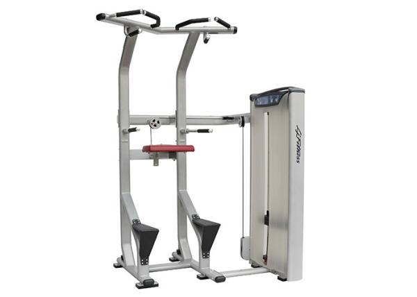 Buy cheap Indoor Assisted Chin Dip Machine Pneumatic Seat Structure Bodybuilding Eco Friendly from wholesalers