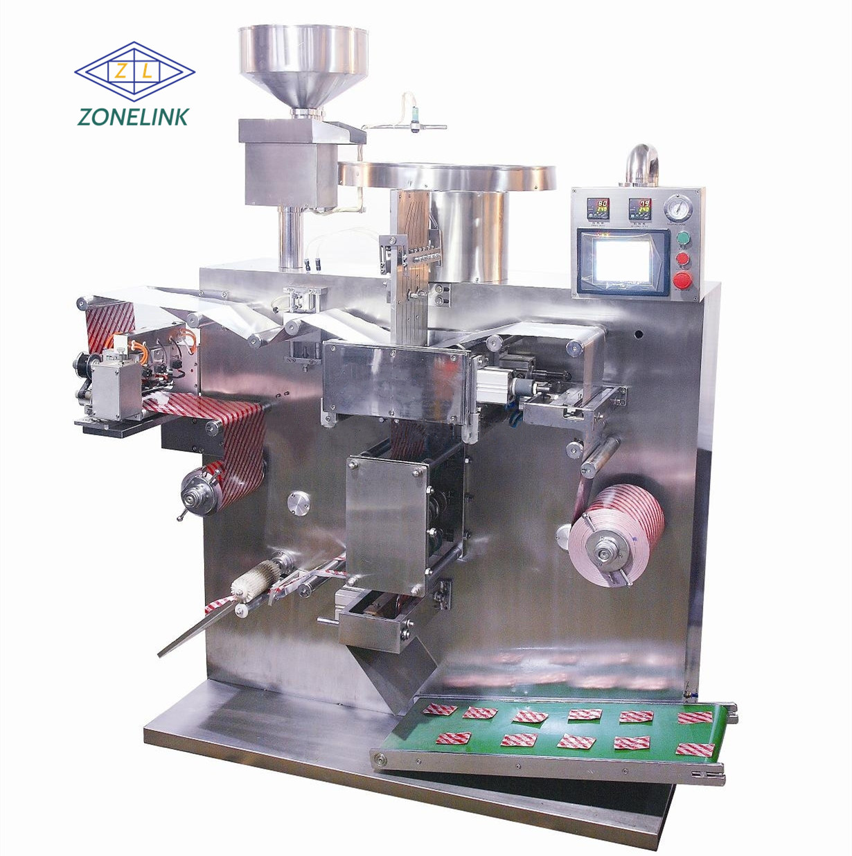 Special Used series auto double aluminium strip food candy Making Machine blister Packing machine two lines