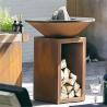 Buy cheap Customization Corten Steel Bbq Grill Garden Barbecue Charcoal Grill High Durability from wholesalers