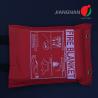 Buy cheap Fiberglass Fire Blanket Soft Bag/Hard Box Protective Shield For People Emergency Fire Blanket from wholesalers