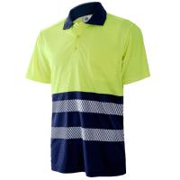Buy cheap Combined Segmented Mens Reflective Work Shirts Technical Fabric Suits 160gsm product