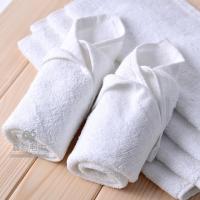 Buy cheap Cotton Solid Hotel Restaurant Disportable White Small Cleaning Towel Hand product