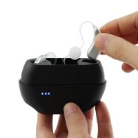 Buy cheap Black Grey Digital Hearing Aids OEM Sound Amplifier For Hearing Impaired product