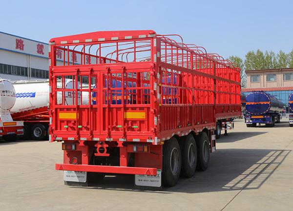 Buy cheap 12/16 Tire Number Cargo Transport Fence Warehouse Trailer Truck With Wabco Relay Valve from wholesalers