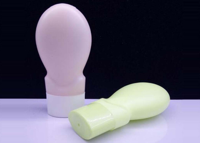 Colorful 100ml HDPE Plastic Bottles For Suncream Whitening Cosmetic Packaging