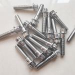 Universal Year M7*32mm 12 Point Chrome Wheel Hardware Bolts for Universal Cars