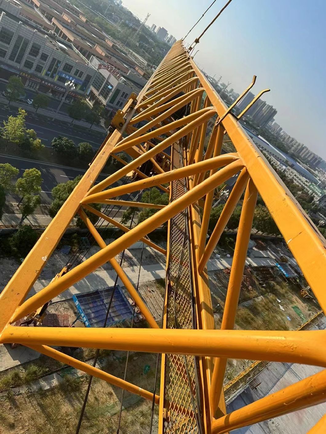 Sale of 19 Years 6012 Elevation Zoomlion Used Tower Crane
