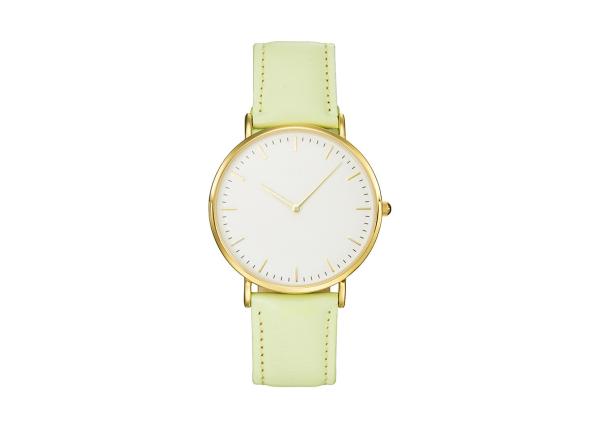 Buy cheap 7mm Thickness Style Quartz Ladies Wrist Watches Alloy Genuine Leather Strap 2 Hands from wholesalers