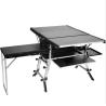 Buy cheap Aluminum Stainless Steel Folding Camping Table for Portable Kitchen in Car or House from wholesalers