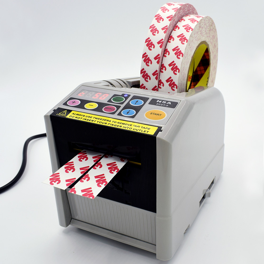 NSA ZCUT-9 Automatic Roll Tape Cutter Dispenser for Double Adhesive Tape