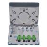 Buy cheap Wall Outlet Box for FTTX FTTH 86 Type 4 Ports Fiber Optic Wall Mounted Face plate from wholesalers