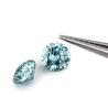 Buy cheap Gem Best Round Cut Dark Green Loose Mossanite Stone For Women's Wedding Bands Optical Special Effects Color Play Or Fire from wholesalers