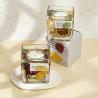 Buy cheap Aroma Light Candles Clear Glass Jar Aroma Candles Home Fragrance Gifts from wholesalers