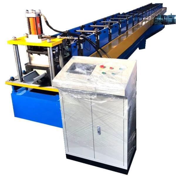 Hydraulic Galvanized Metal Half Round Gutter Machine Rain Gutter Making Machine