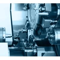 Buy cheap Slant Bed Two Spindle Dual Turret Cnc Lathe 14KW Spindle Motor Power product
