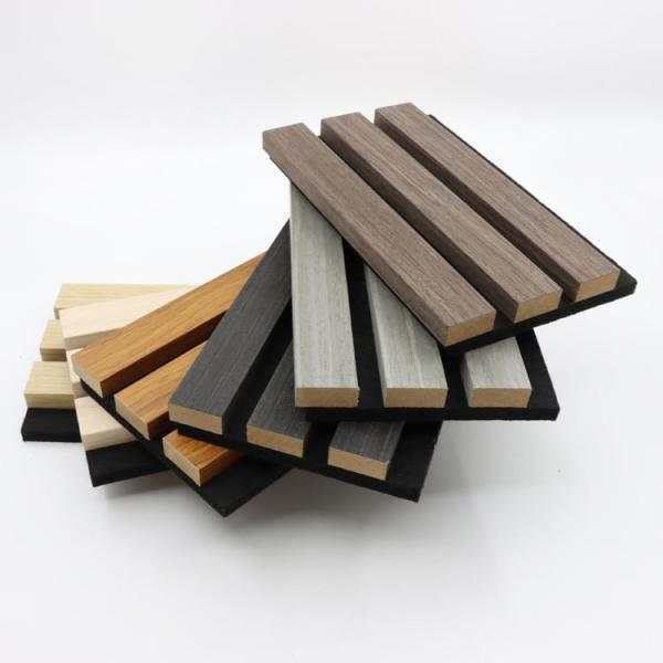 Buy cheap Polyester Fiber Wpc Acoustic Wall Panels Ecofriendly Wood Veneer from wholesalers