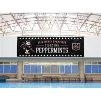 Buy cheap Single Sided Or Double Sided Indoor Display Stands Screen Printed 100% Polyester product