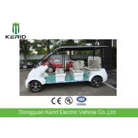 Buy cheap Fashion Style White DC Motor 4kW Electric Shuttle Bus Max Loading 8 Passengers product