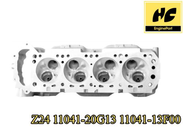 Buy cheap Nissan Z24 11041 20G13 / 11041 13F00 Diesel Engine Cylinder Head Cast Iron / Aluminum Material from wholesalers