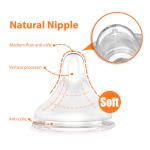 Nicepapa Self Mixing Baby Bottles Gift Set Non Toxic 240ml Anti Colic BPA Free