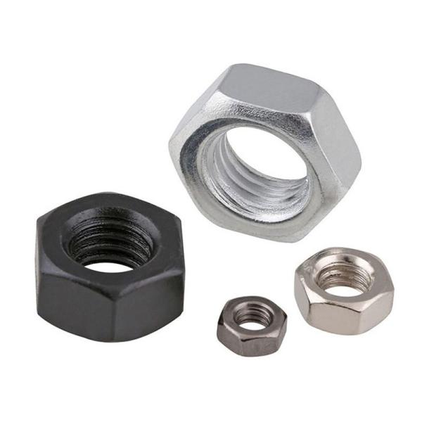 Buy cheap Metric Measurement Metric ISO Din Hexagon Nut with Zinc Plating Black DIN 934 from wholesalers