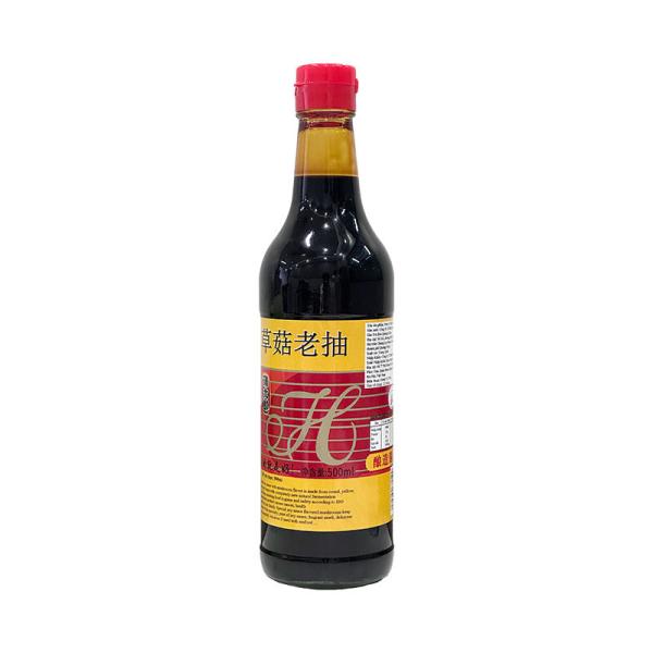 Buy cheap Black Straw Dark Mushroom Soy Sauce Roasted Vegetables 500ml Oem from wholesalers