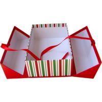 Buy cheap Double Door Custom Apparel Boxes For Shoe CMYK Color Printing product