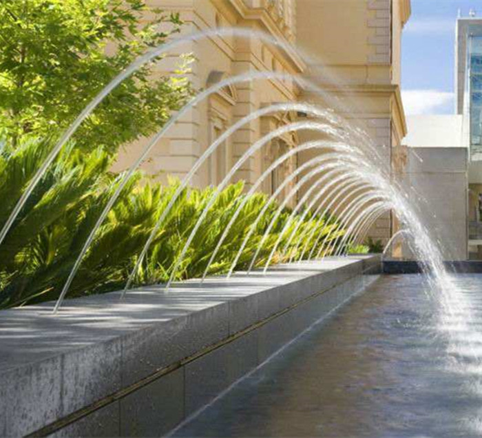 Program Color Changing LED Pool Fountain Stainless Steel 304