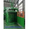 Buy cheap Single Cylinder Cardboard Baler Machine / Industrial Vertical Cardboard Baler from wholesalers