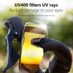 UV 400 Sports Bluetooth Riding Glasses Bluetooth 5.3 Battery 50 Hour Cycling
