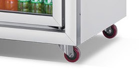 110V 60Hz Commercial Supermarket Refrigerator Anticorrosive For Shop