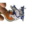 Buy cheap 50mm Custom Metal Bookmarks Gift Souvenir Unique Color Filling Enamel from wholesalers