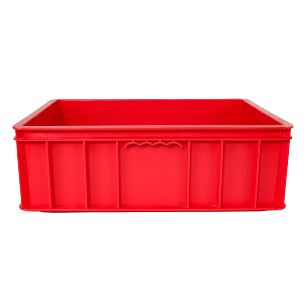 Customized Color Stackable Transport Storage Box for Eco-Friendly Supermarket Needs