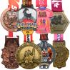 Buy cheap Children's Sports Medals 2D 3D Gold Plated Medals For School Badminton Karate from wholesalers