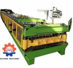 Galvanized Steel Roof Panel Roll Forming Machine , Profile Sheet Roofing Machine