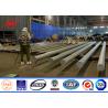 Buy cheap 60ft Galvanized Steel Tubular Utility Power Pole Metal Telescopic Steel Pole from wholesalers
