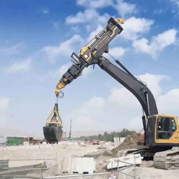 Compact Wholesale Factory Price High Quality Clamshell Telescopic Arm Bucket