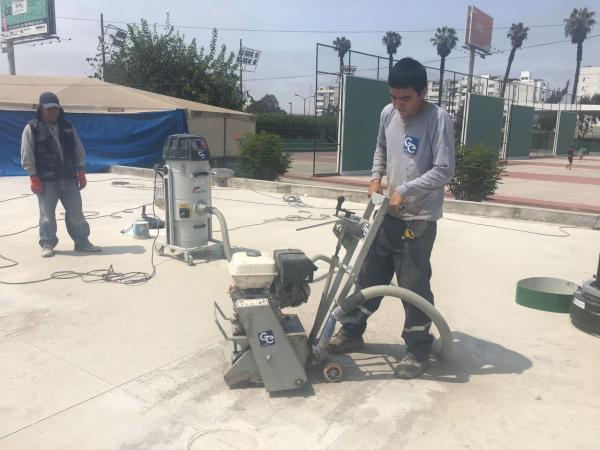 Buy cheap Electric Concrete Scarifier Machine With 6 Point Scarifying Asphalt Milling Cutter from wholesalers