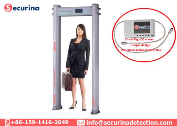Walk Through Archway Metal Detector Safety Equipment 8/16/24 Zones AC100V~240V