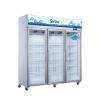 Buy cheap Display pepsi freezer 500l double glass doors cold showcase display refrigerator freezer from wholesalers