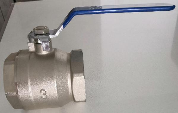 Buy cheap HPB57-3 Brass Ball Valve Nickel Plated 3 Inch Forged Brass Ball Valve from wholesalers