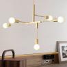 Buy cheap Industrial Light Modern Loft Ceiling Gold Black Chandelier Lamp Cliff Suspension Light（WH-MI-175) from wholesalers