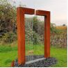 Buy cheap Customizable Garden Cascade Corten Steel Water Fountain Corrosion Proof from wholesalers