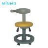 Buy cheap 360 Degree Dental Assistant Stool PU Leather Armrest Dental Office Chairs from wholesalers