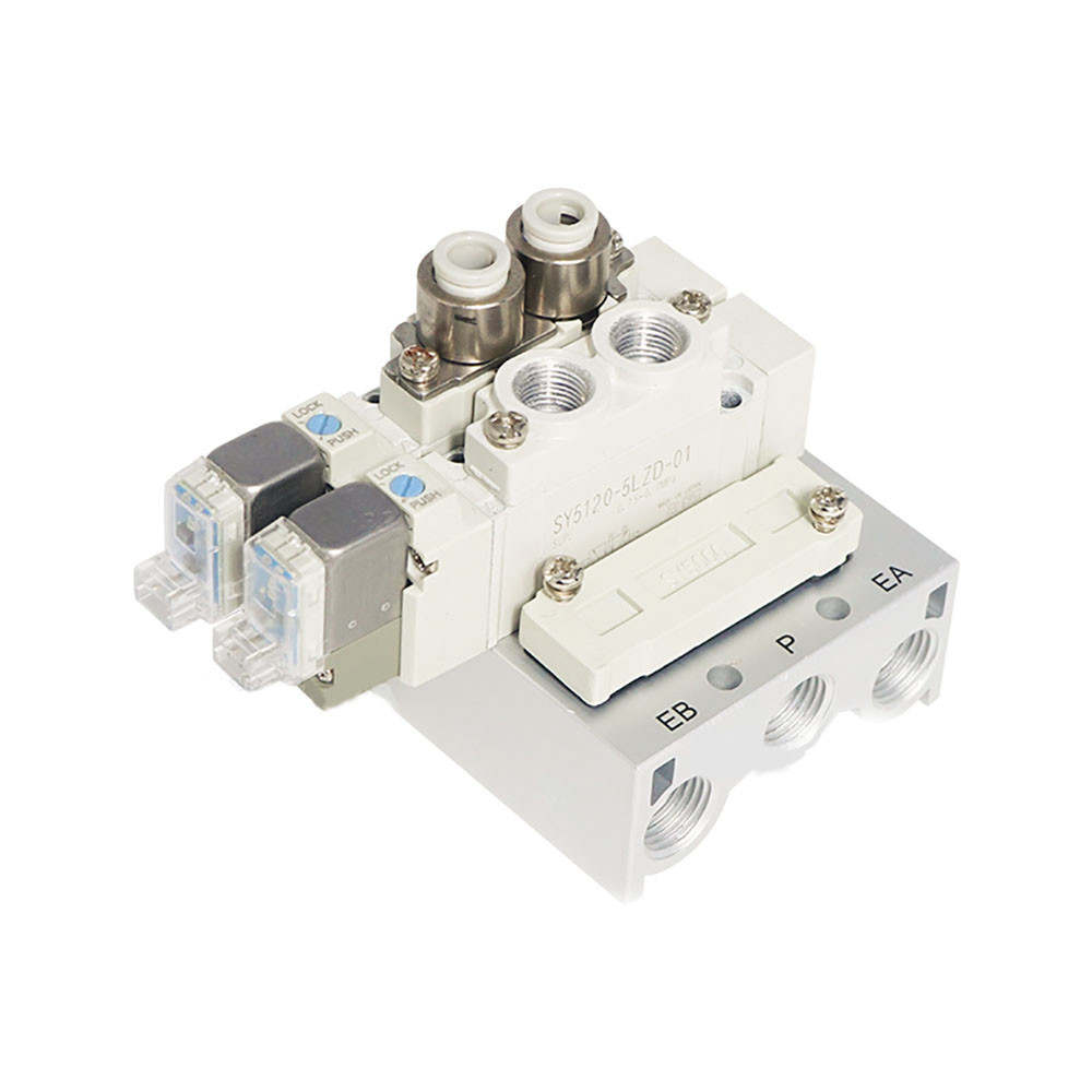 Single SY series 5-way solenoid valve SY3220-5LZD-C8 SY3220-6LZD-C8