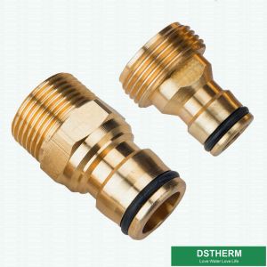 Buy cheap Threaded Garden Hose Pipe Fittings Brass Hose Tap Connector from wholesalers