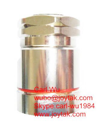 Buy cheap DIN 7/16 connector male for 7/8" flex cable clamp type low price from wholesalers
