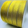 Buy cheap Glitter Metallic Gift Wrap Ribbon Multicolored Custom Size 12mm Satin Ribbon from wholesalers
