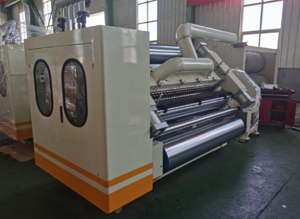 1600 Model Single Facer Electrical Mill Roll Stand NC Sheet Cutter 2 Ply